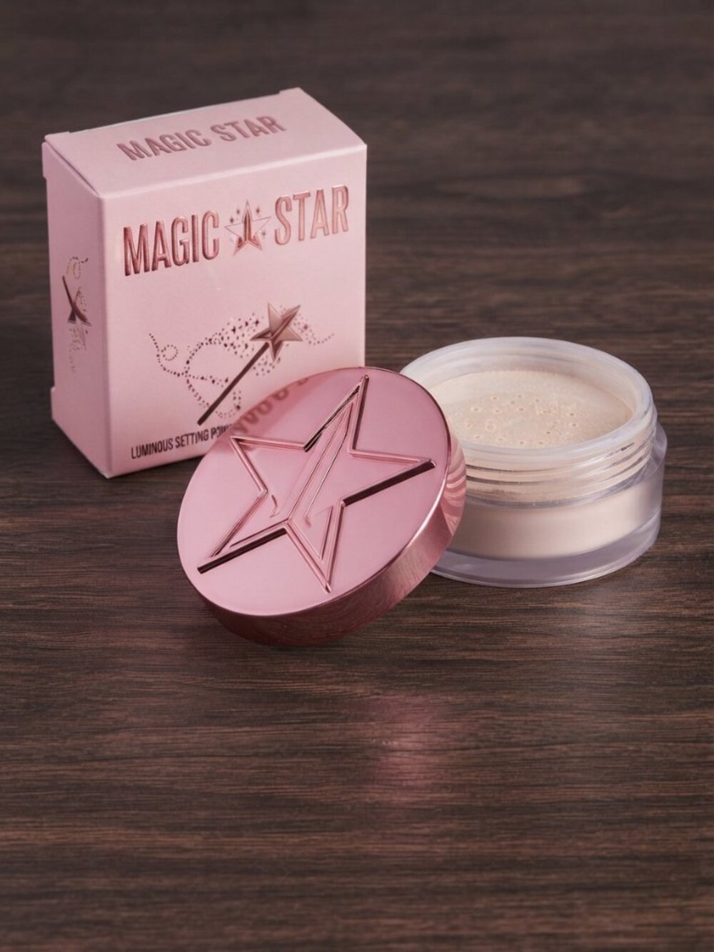 Jeffree Star Cosmetics Magic Star Luminous Setting Powder Natural NIB